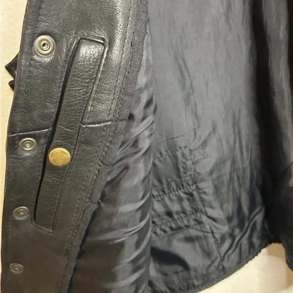 Bikers Club Leather Patchwork Biker Vest Made In Pakistan Medium Motorcycle